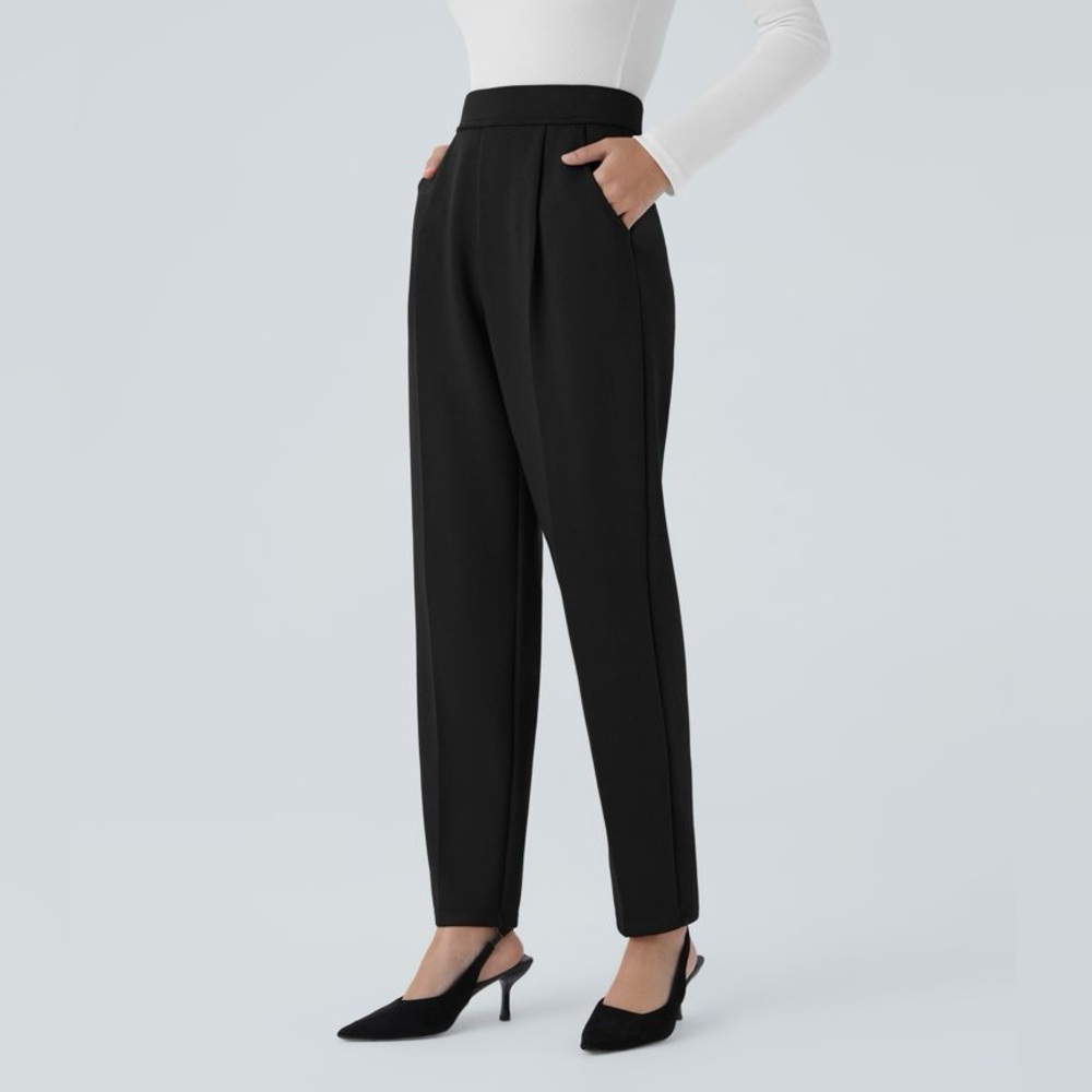 Halara High Waisted Side Pocket Tapered Work Pants small - Picture 3 of 4